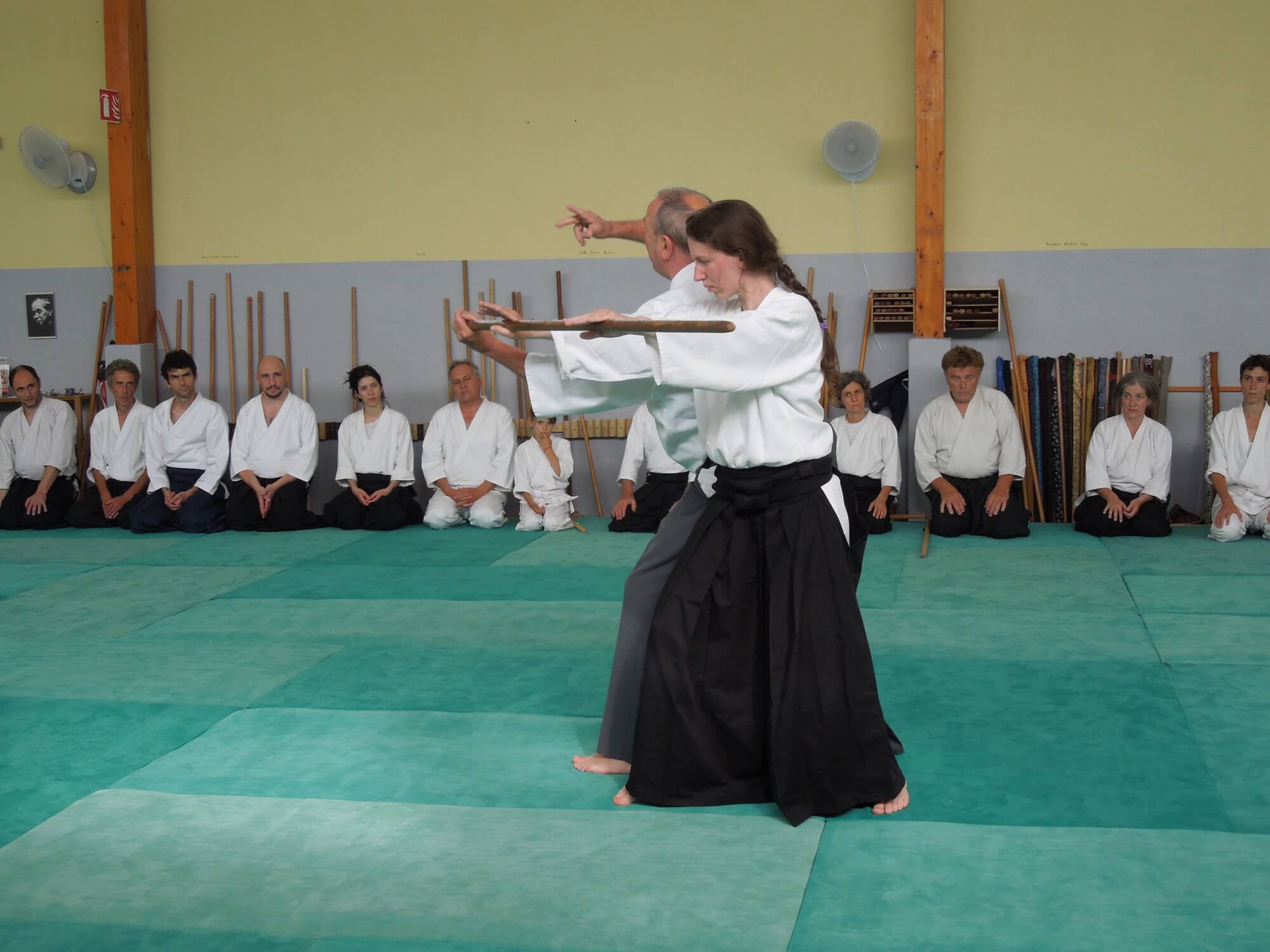 femmes aikido Manon Soavi Jo stage été femmes aikido