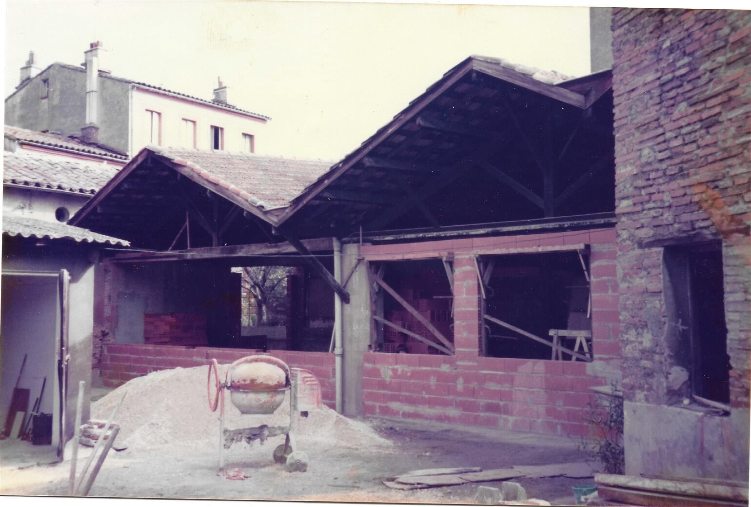 1983, un hangar où tout était à faire - autonomie